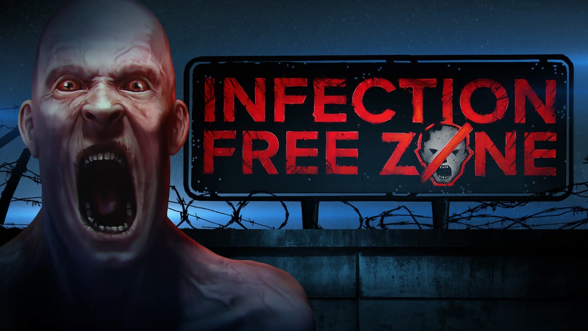 Poster Art of Infection Free Zone game which is in Early Access.