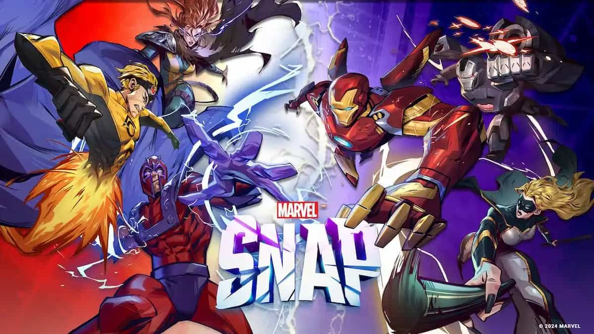 Marvel Snap Avengers vs. X-Men art