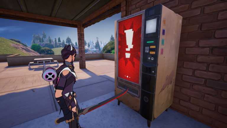 Malfuncting Mending Machines in Fortnite