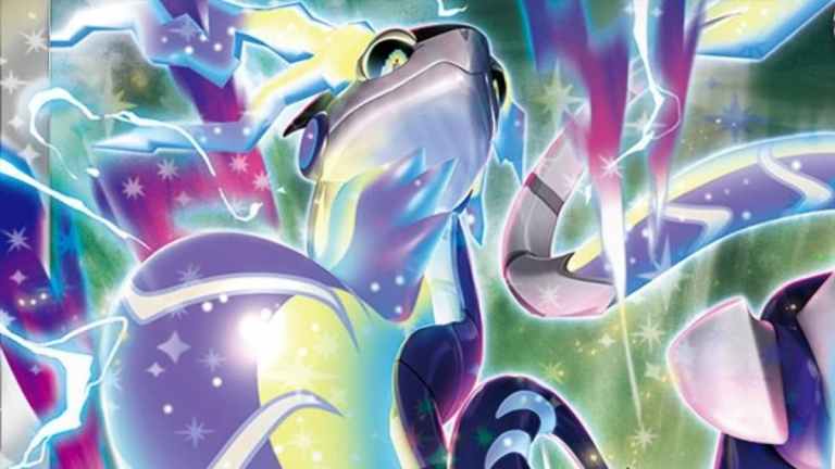 Miraidon Pokemon TCG art.