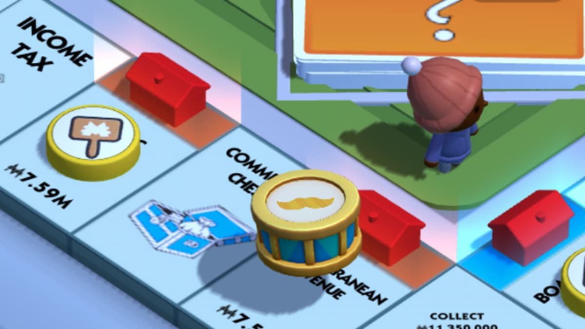 Monoopoly GO drum token Partner event