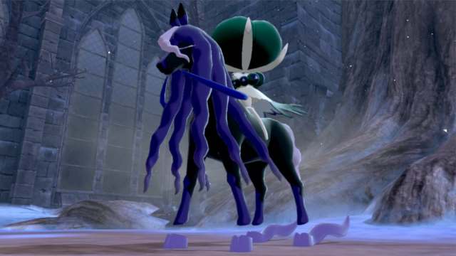 Calyrex Shadow Rider in Pokémon Sword and Shield.