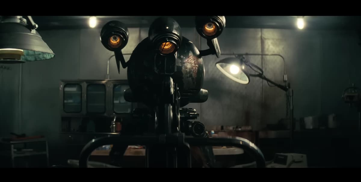 An image of Mr. Handy in the Fallout television series