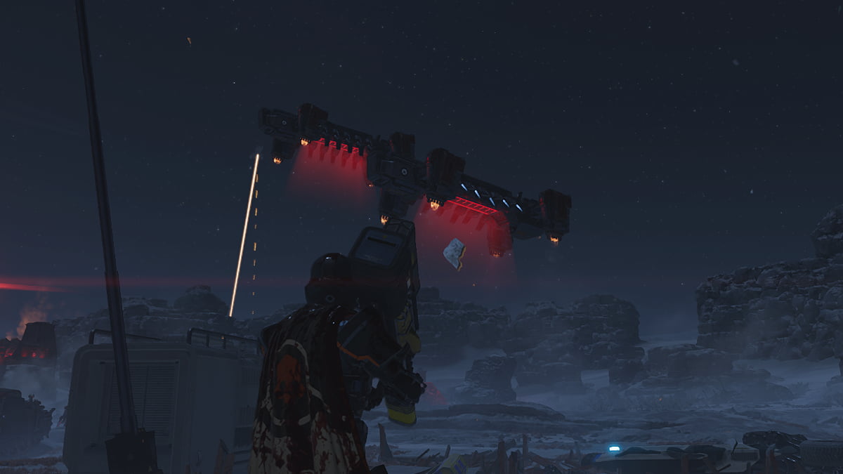 Automaton Dropships incoming in Helldivers 2