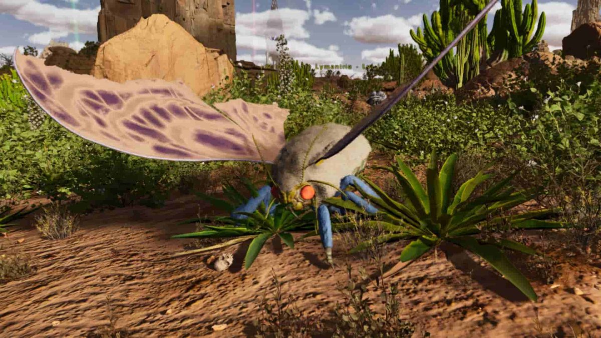 Lymantria Desert Moth in Ark Survival Ascended