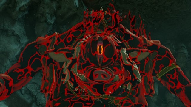 A Depths Black Hinox from The Legend of Zelda: Tears of the Kingdom.