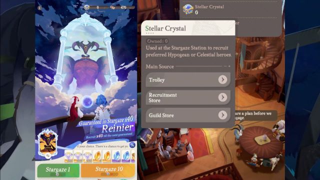 stellar station and how to get stellar crystals card in afk journey