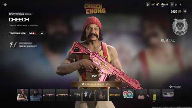 Cheech and Chong operator bundle in MW3