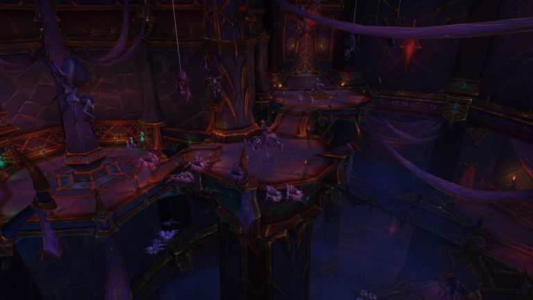 The Nerub'ar Palace raid overhead view in WoW The War Within