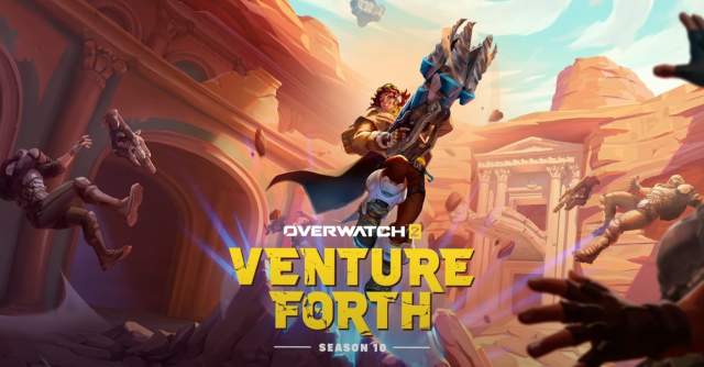 OW2 season 10 art with Venture