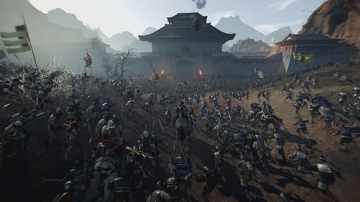 An image of a battle from Dynasty Warriors: Origins