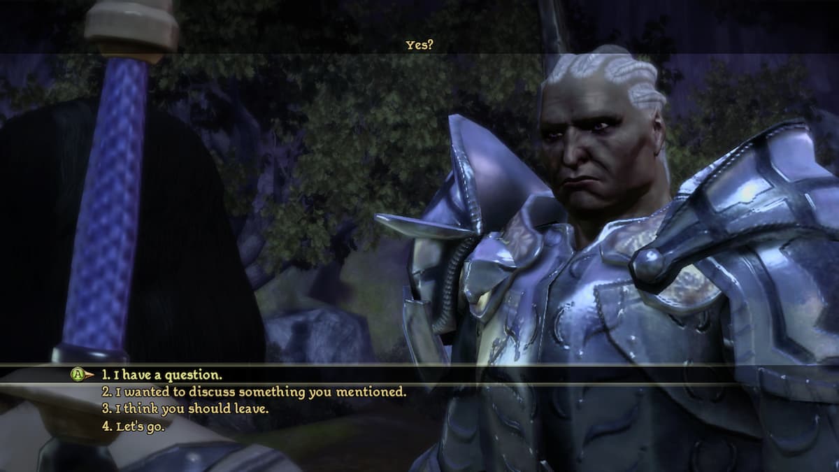 An image of Sten from Dragon Age: Origins
