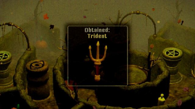 The Trident in Crow Country, obtained from the Witchwood bowl