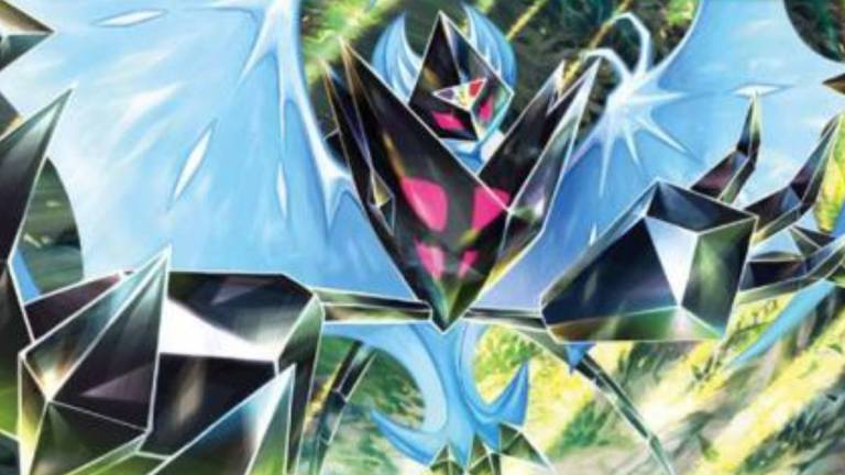 Dawn Wings Necrozma Pokemon TCG art.