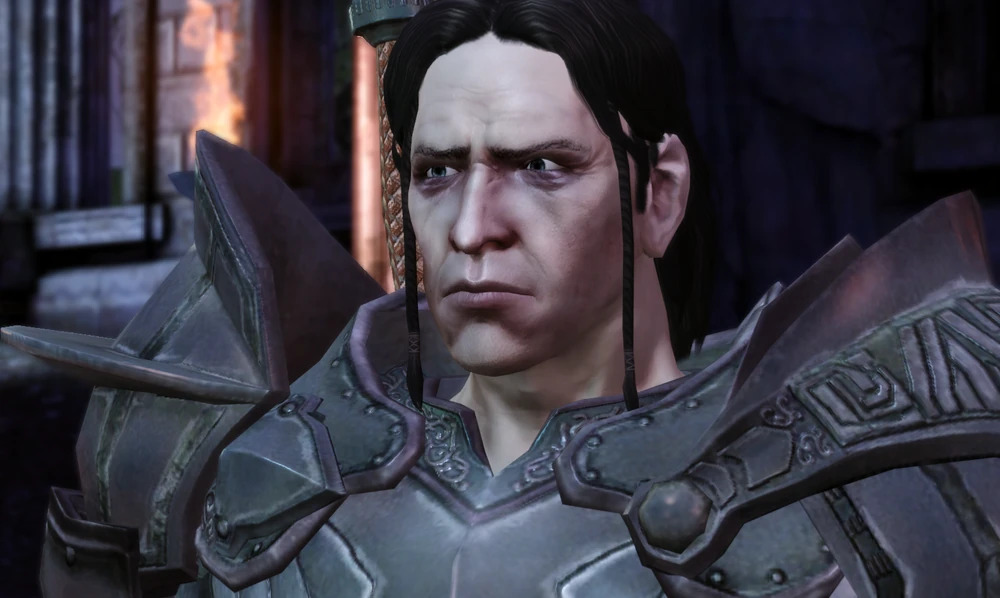 An image of Loghain from Dragon Age: Origins