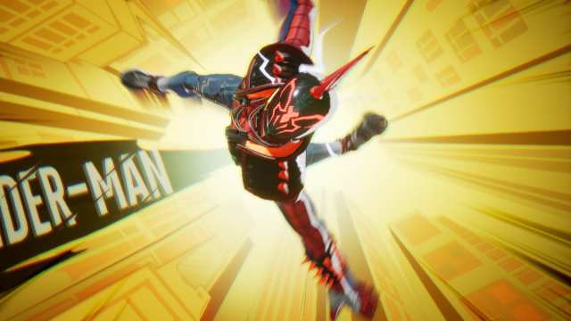 Spider-Punk 2099 skin for Spider-Man in Marvel Rivals.