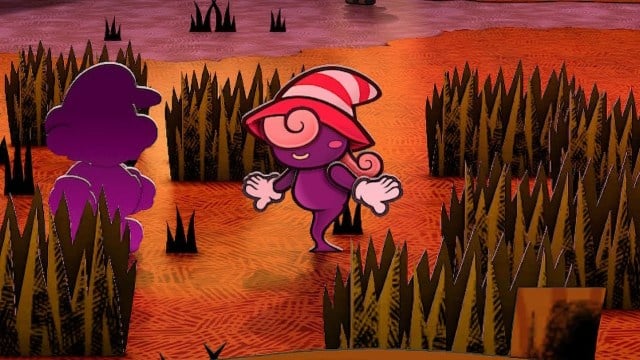 Image showing Vivian and Mario in Paper Mario: The Thousand-Year Door.