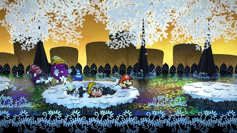 Image showing Mario and Goombella in Paper Mario: The Thousand-Year Door