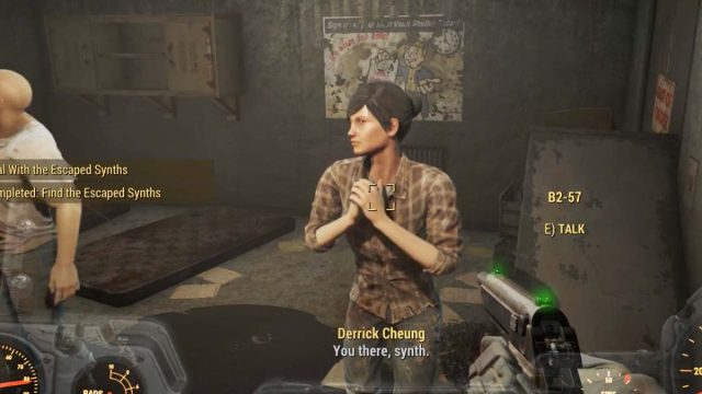 One of the Synths in Fallout 4