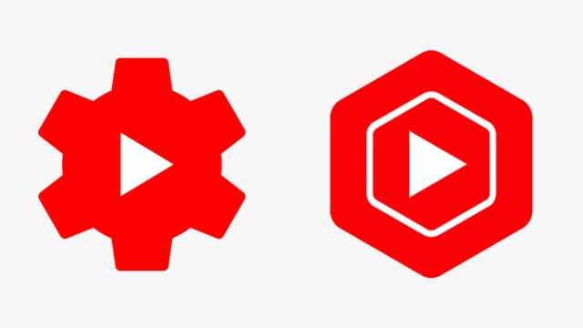 The YouTube creator logo and cogwheel.