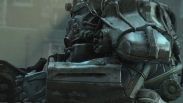 brotherhood of steel knight firing gun in fallout 4