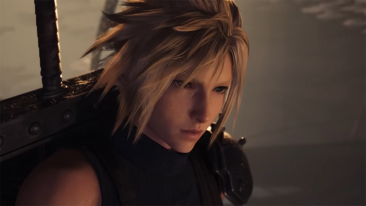 Cloud in Final Fantasy 7 Rebirth launch trailer