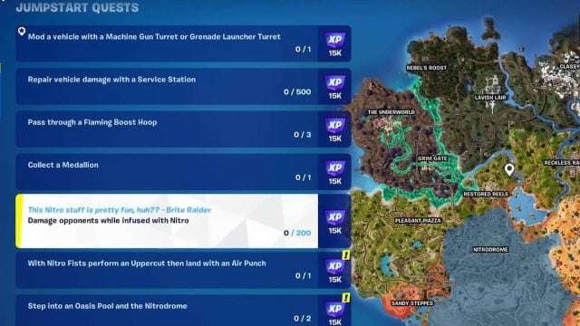 All Jumpstart quests in Fortnite Chapter Five, season three.