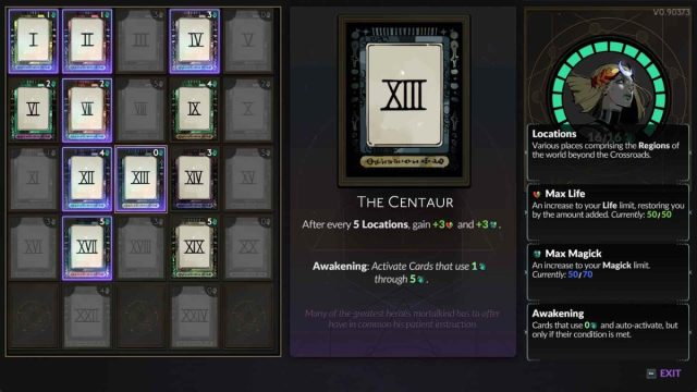 the centaur card in hades 2