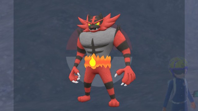 incineroar in pokemon scarlet and violet