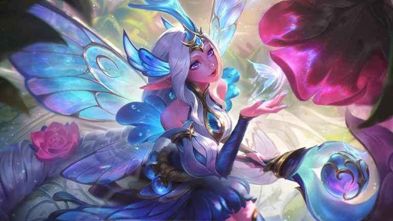 Faerie Court Soraka from League of Legends