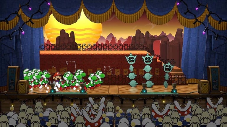 paper mario thousand year door yoshi swarm