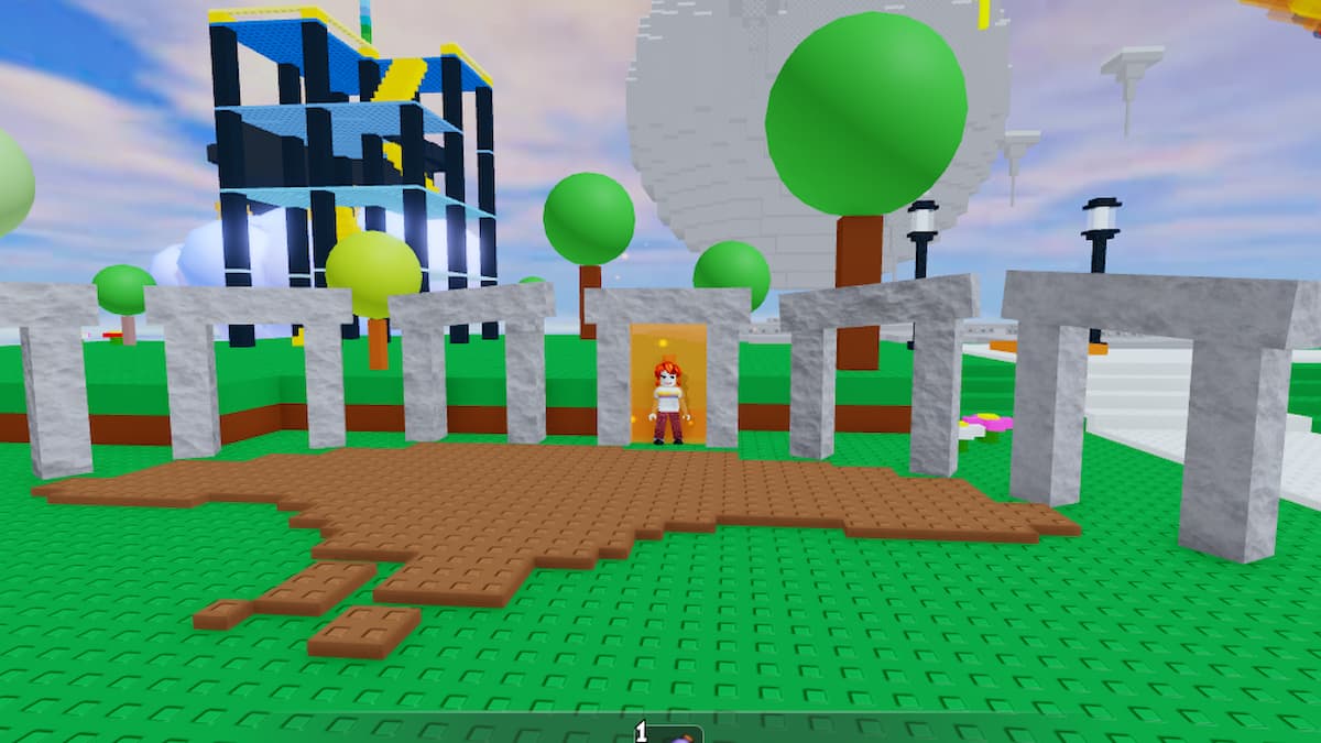 A portal in Roblox