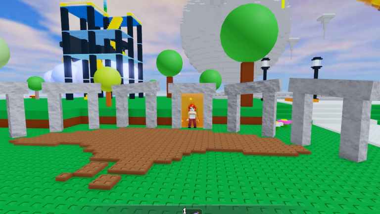 A portal in Roblox