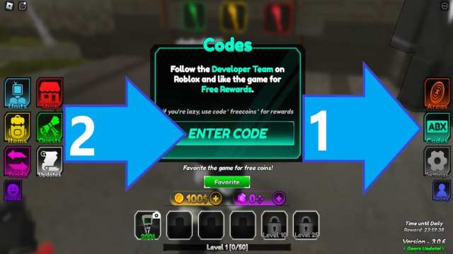 How to redeem codes in Titan Tower Defense