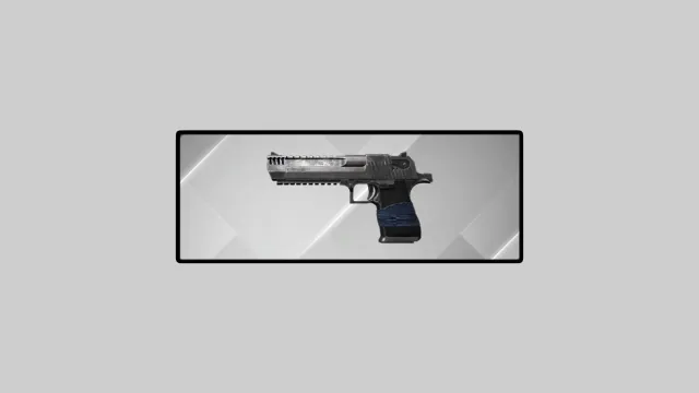 xdefiant d50 secondary pistol weapon