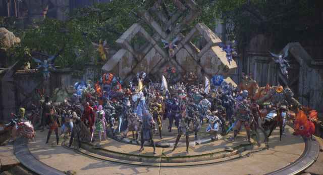 An image of all the heroes in Paragon