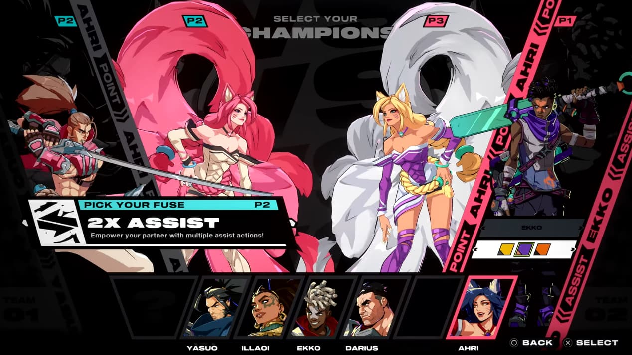 2XKO champion screen