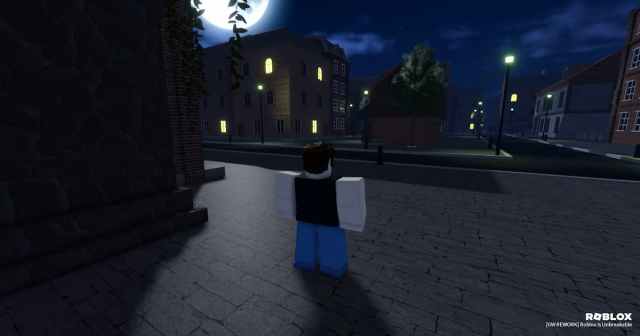 Roblox is Unbreakable London with the character standing