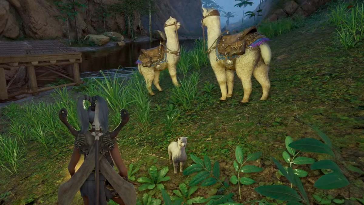 Alpaca family in soulmask