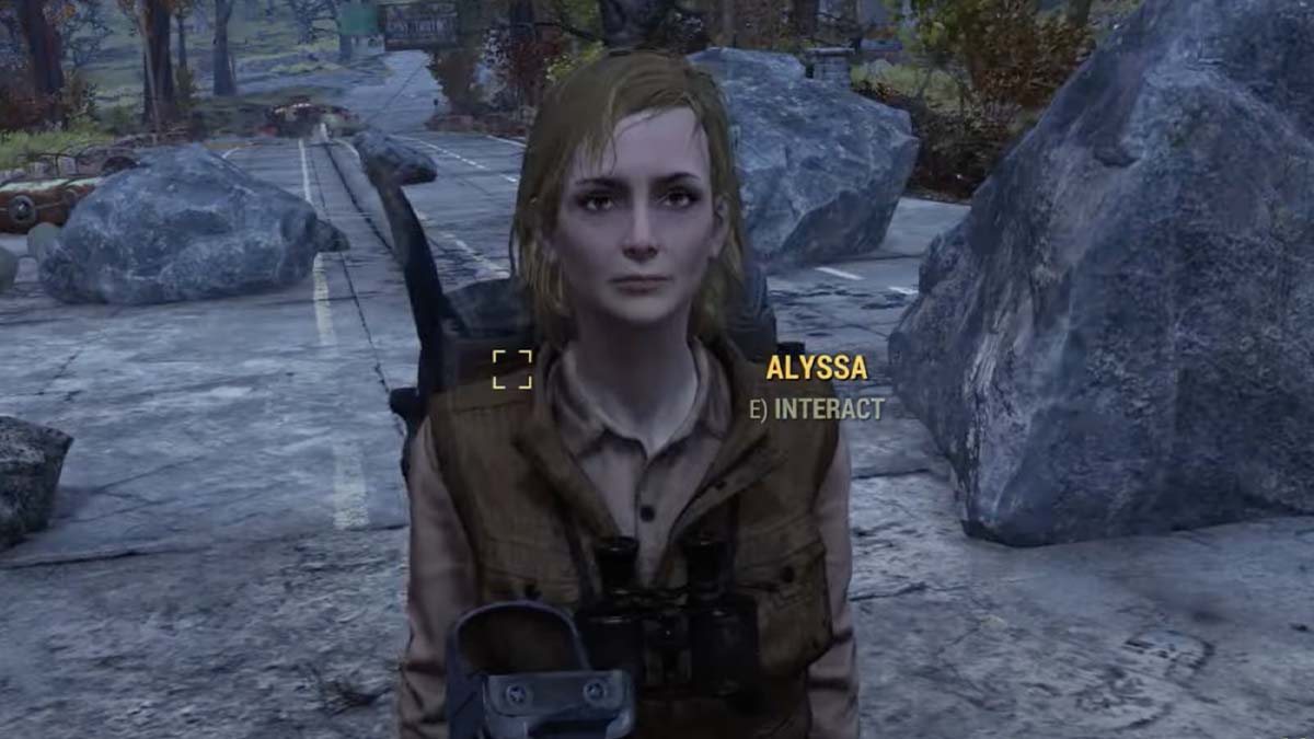 Alyssa in Fallout 76