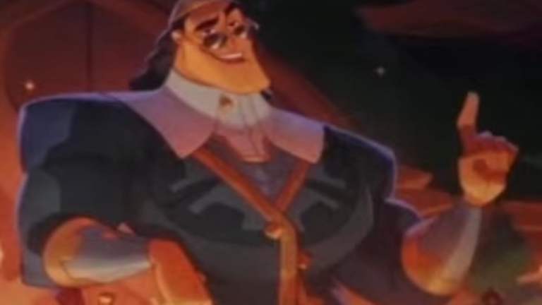 Kronk as a bouncer in Disney Lorcana: Shimmering Skies