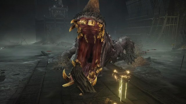 Elden Ring Shadow of the Erdtree Golden Hippopotamus boss fight