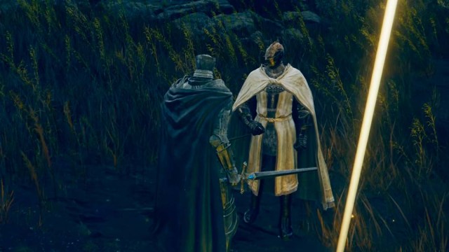 speaking to Leda in Elden Ring Shadow of the Erdtree