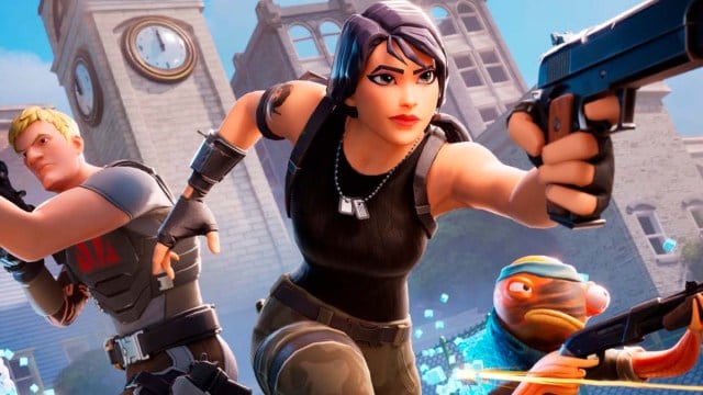 FN Reload characters in Tilted Towers