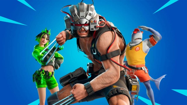 Wolverine and other new skins in Fortnite