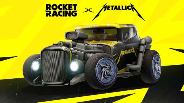 Metallica's car in Fortnite.