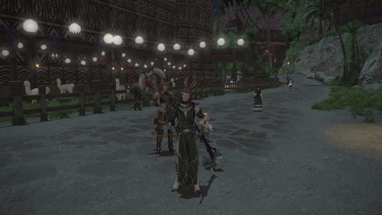 Walking around Tuliyollal in Final Fantasy XIV