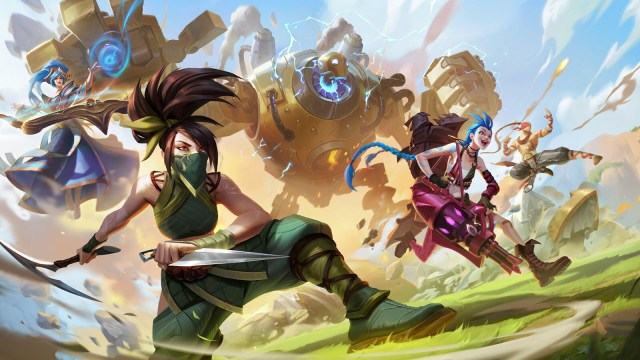 Akali and Jinx in Wild Rift Artwork