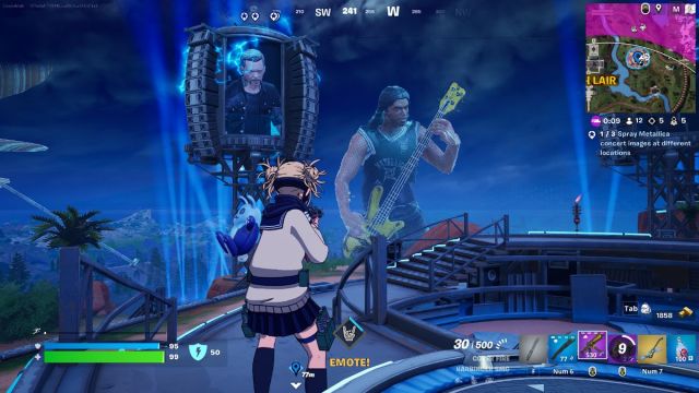 Fortnite Metallica Loot Island