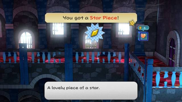 Second floor Star Piece in Paper Mario: The Thousand-Year Door